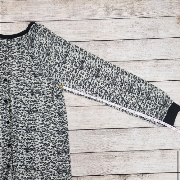 Pleione Sheer Leopard Blouse - Picture 6 of 7